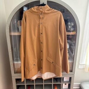 RAINS 100% Waterproof Rain Jacket - L/XL